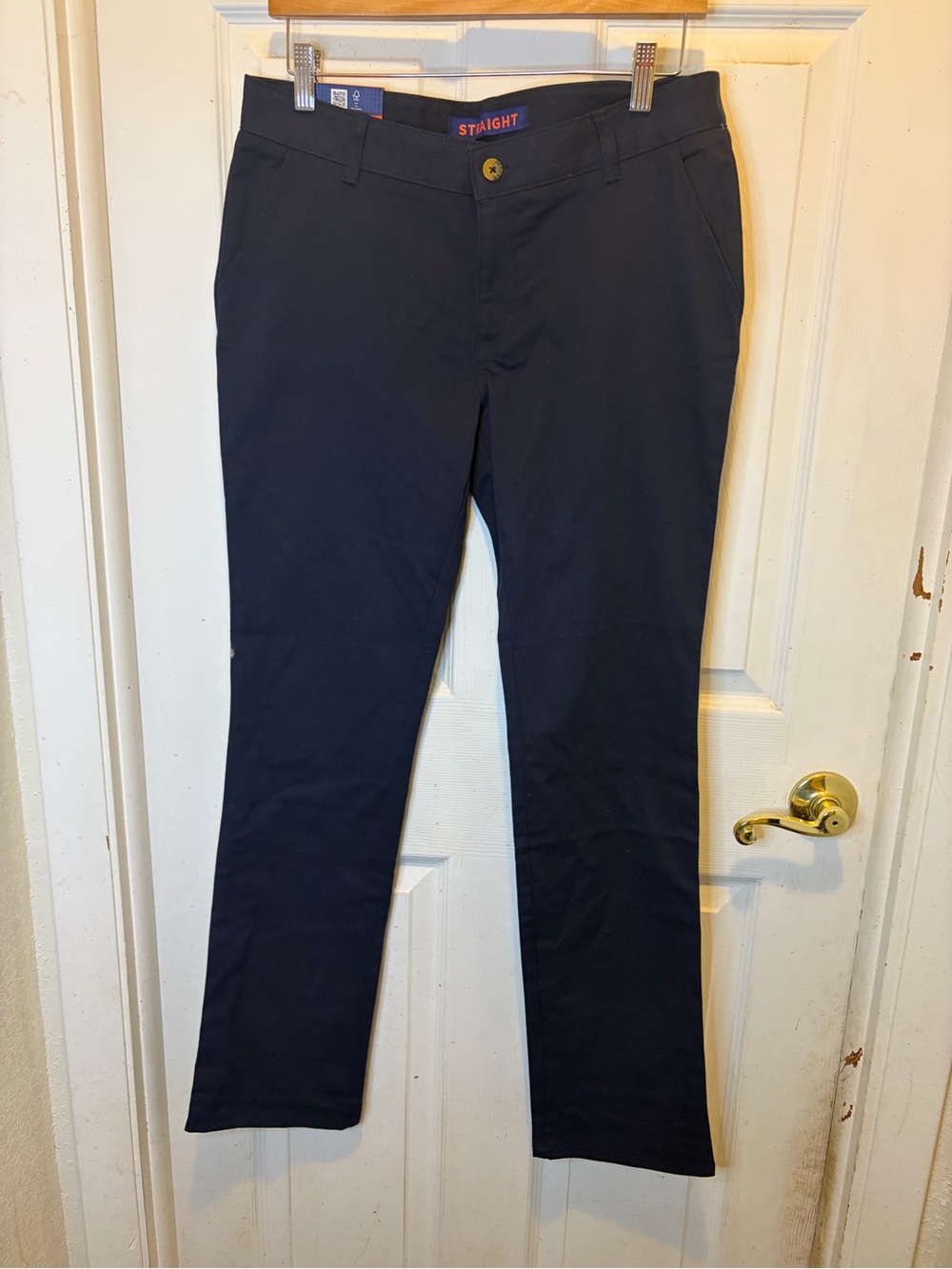 French Toast Navy Straight-Leg Women’s Pants